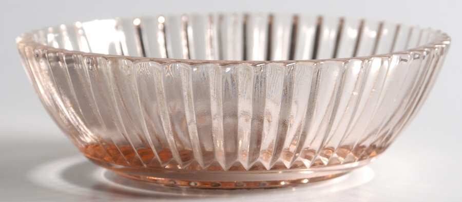 Queen Mary Pink Small Fruit Dessert Bowl by Anchor Hocking-1