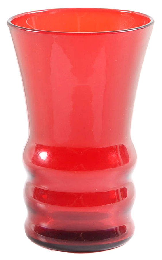 Royal Ruby 5 Oz Fluted Tumbler by Anchor Hocking-1