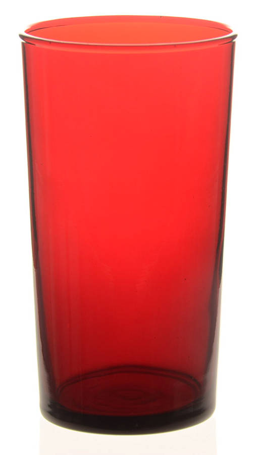 Royal Ruby 9 Oz Flat Tumbler by Anchor Hocking-1