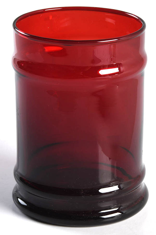 Royal Ruby 12 Oz Candy Jar No Lid by Anchor Hocking-1