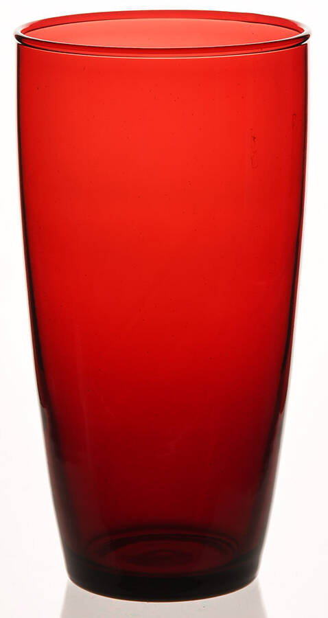 Royal Ruby 16 Oz Tapered Flat Tumbler by Anchor Hocking-1