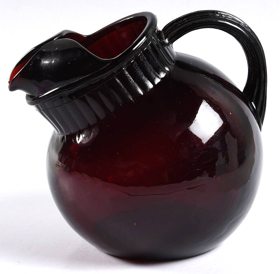 Royal Ruby 40 Oz Ball Jug by Anchor Hocking-1