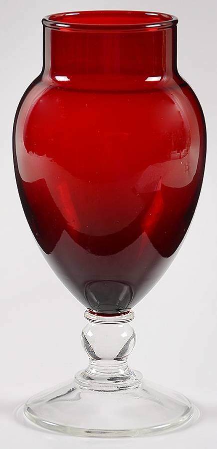 Royal Ruby Apothecary Jar No Lid by Anchor Hocking-1