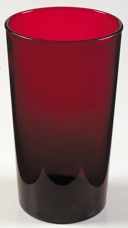 Royal Ruby 12 Oz Flat Tumbler by Anchor Hocking-1