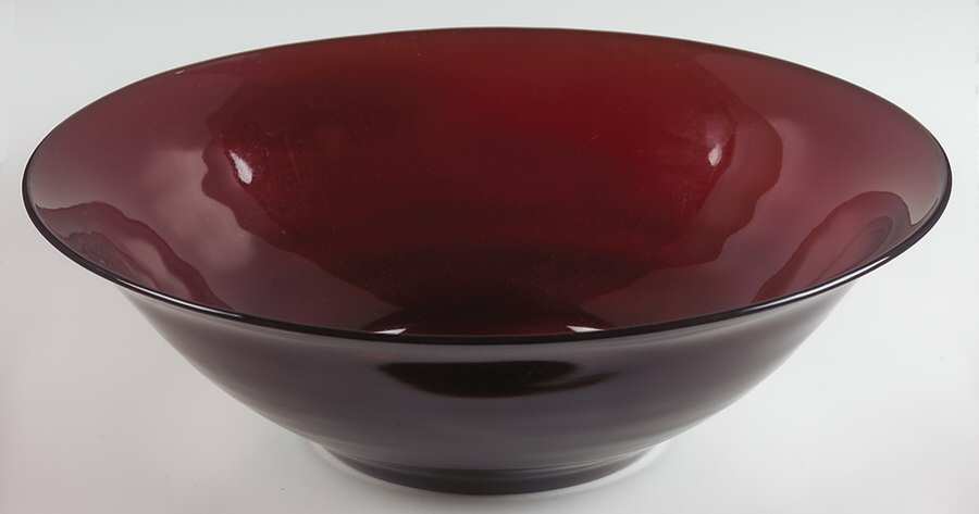 Royal Ruby Salad Bowl by Anchor Hocking-1