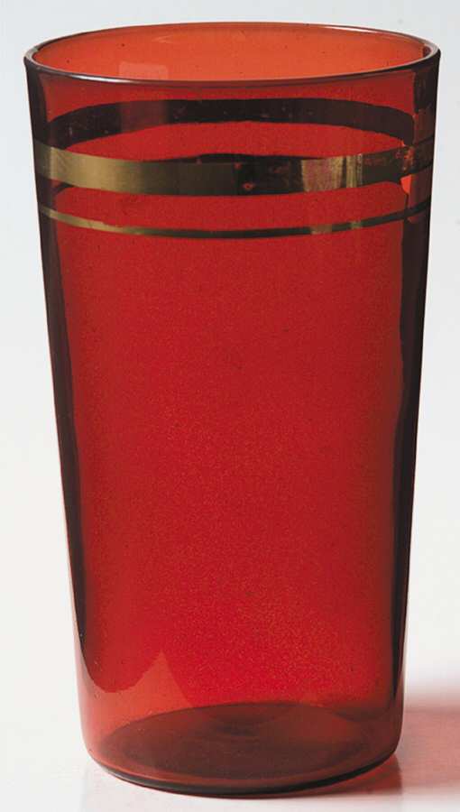 Royal Ruby 9 Oz Flat Tumbler by Anchor Hocking-1