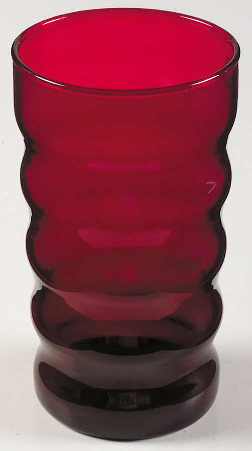 Royal Ruby 9 1/2 Oz Flat Tumbler by Anchor Hocking-1