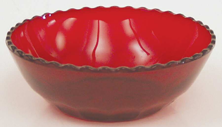 Royal Ruby 4" Small Fruit/Dessert Bowl by Anchor Hocking-1