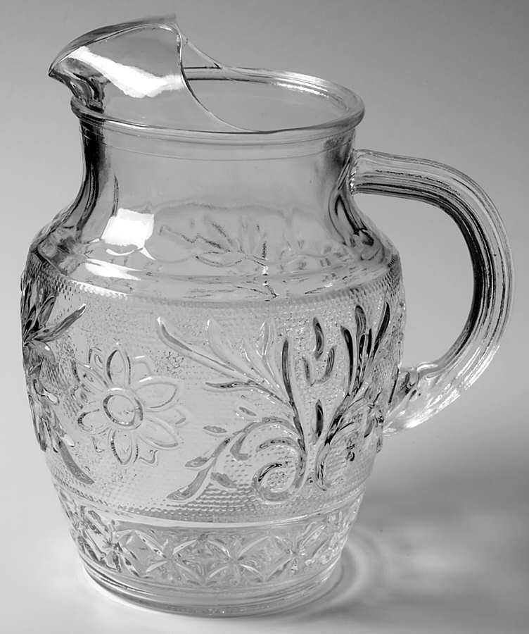 Sandwich Clear 37 Oz Ice Lip Juice Pitcher by Anchor Hocking-1