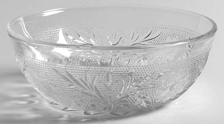 Sandwich Clear Small Fruit Dessert Bowl by Anchor Hocking-1