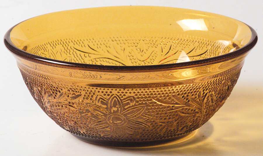 Sandwich Desert Gold Small Dessert Bowl by Anchor Hocking-1