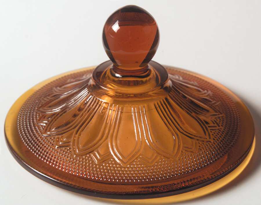 Sandwich Desert Gold Lid for Cookie Jar by Anchor Hocking-1