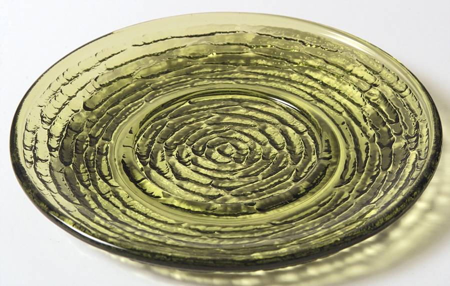 Soreno Avocado Green Saucer Only by Anchor Hocking-1