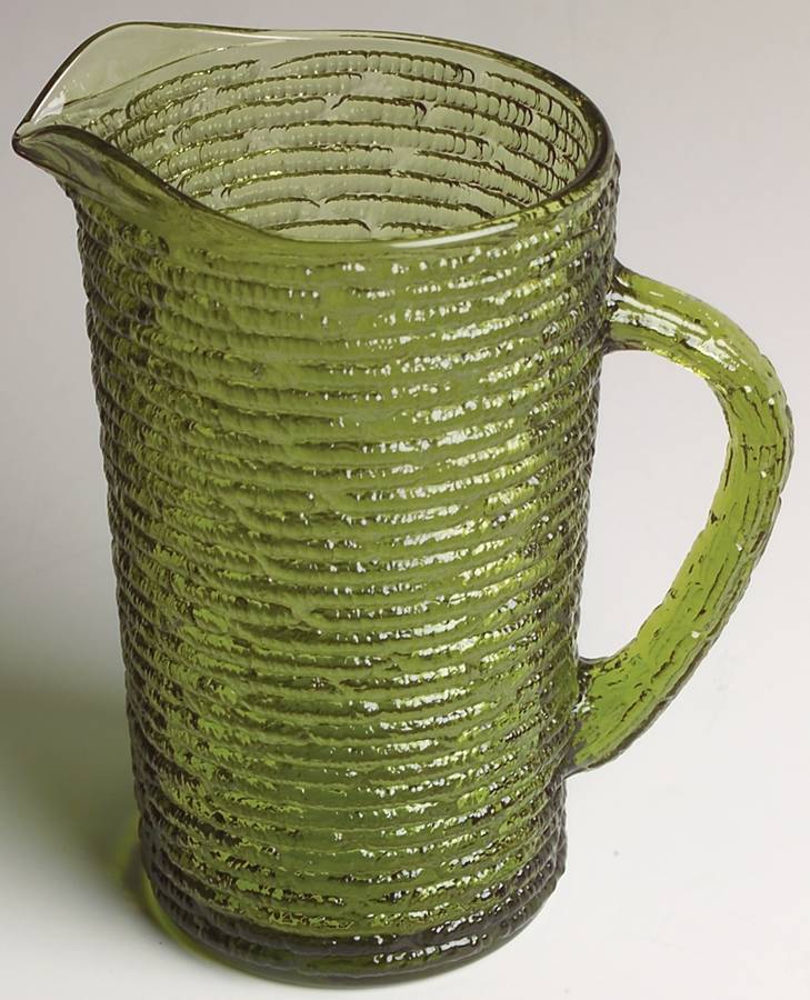 Soreno Avocado Green 26 Oz Pitcher by Anchor Hocking-1