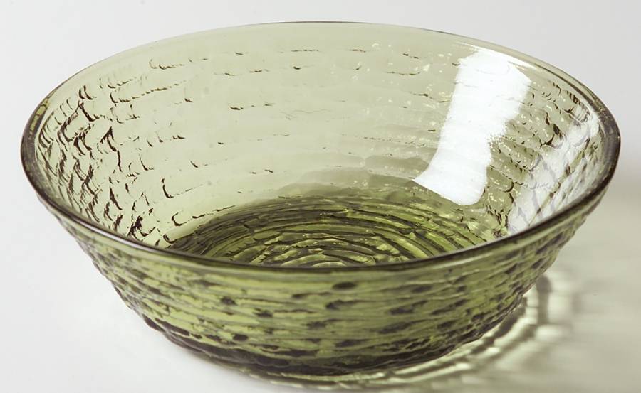 Soreno Avocado Green Cereal Bowl by Anchor Hocking-1