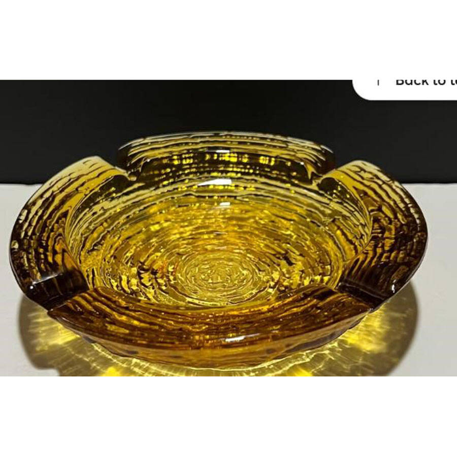 Soreno Gold 6" Ashtray by Anchor Hocking-1