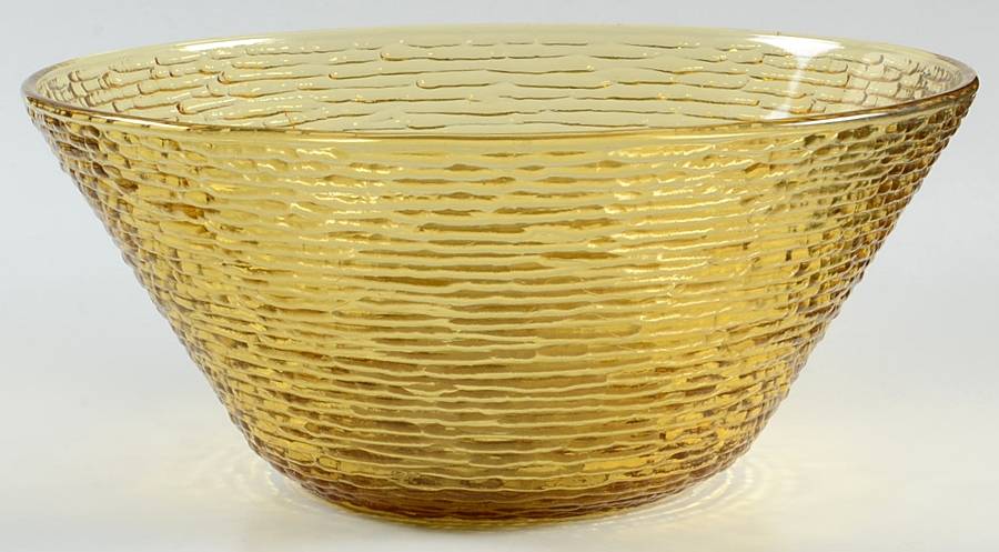 Soreno Gold 11" Round Bowl by Anchor Hocking-1