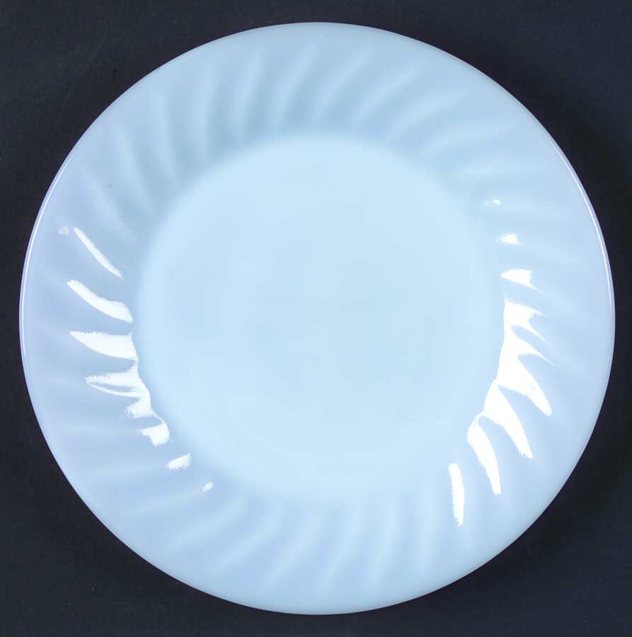 Swirl Azur Ite 7" Salad Plate by Anchor Hocking-1