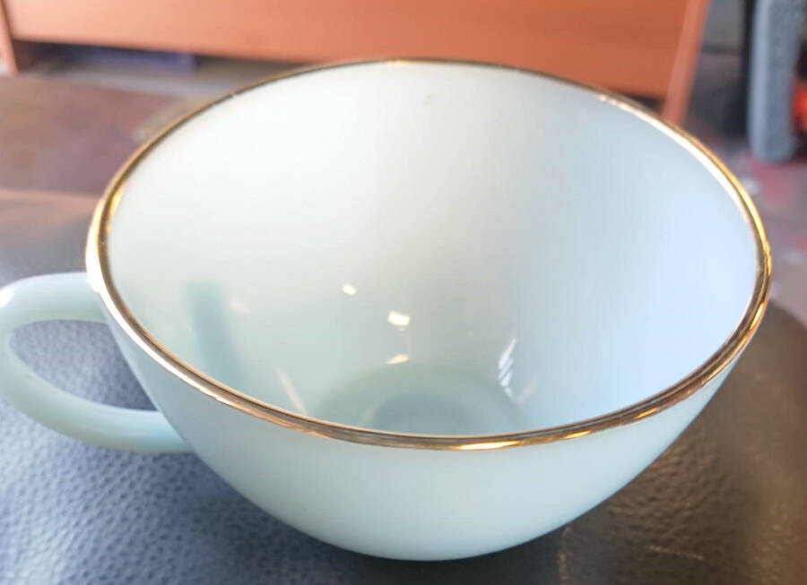 Turquoise Blue Snack Cup for Snack Plate by Anchor Hocking-1