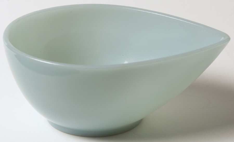 Turquoise Blue 5" 1 Pint Swedish Modern Mixing Bowl by Anchor Hocking-1