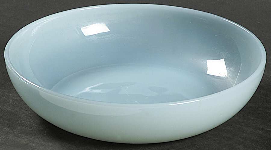 Turquoise Blue Coupe Soup Bowl by Anchor Hocking-1