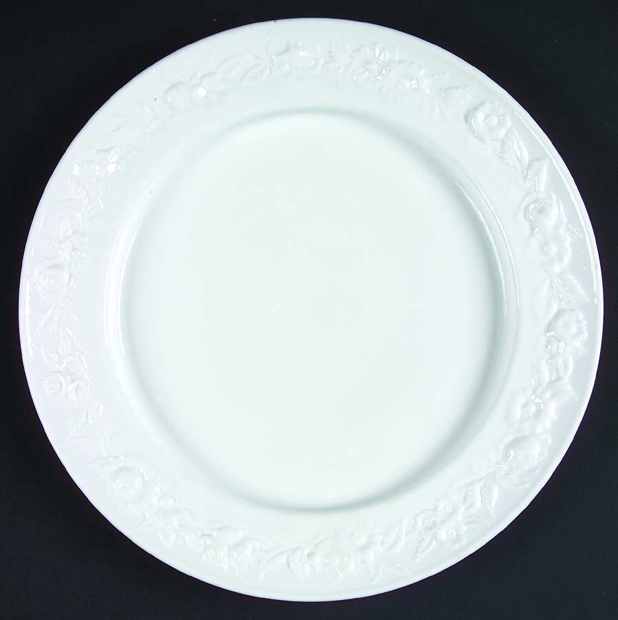 Vitrock White Dinner Plate by Anchor Hocking-1