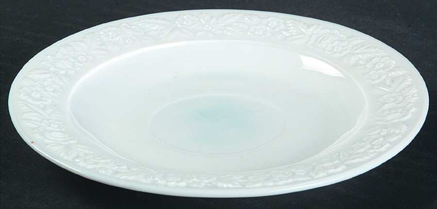 Vitrock White Saucer Only by Anchor Hocking-1