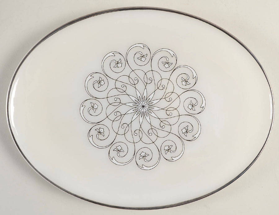 Vienna Lace Under 13" Platter by Anchor Hocking-1