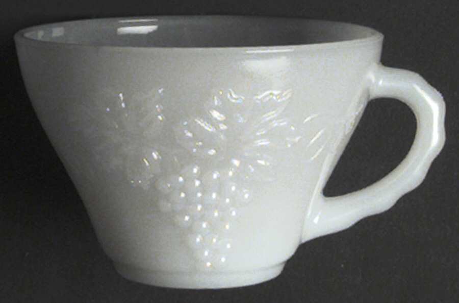 Vintage Milk Glass Punch Cup by Anchor Hocking-1
