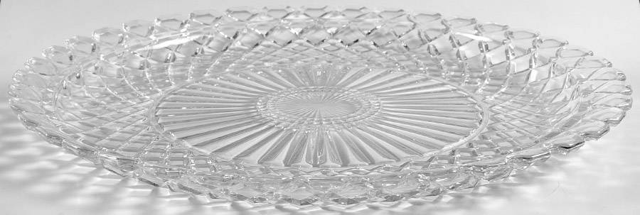 Waterford Clear Sandwich Plate by Anchor Hocking-1