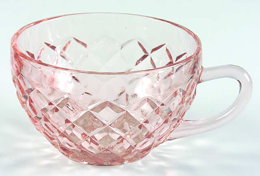 Waterford Pink Cup Only by Anchor Hocking-1