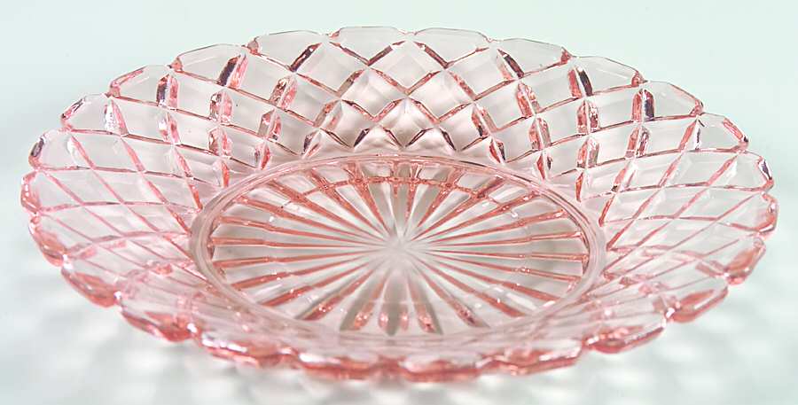 Waterford Pink Saucer Only by Anchor Hocking-1