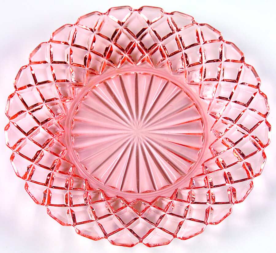 Waterford Pink Bread & Butter Plate by Anchor Hocking-1