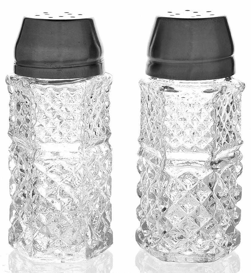 Wexford Shaker Set w/Metal Lids by Anchor Hocking-1