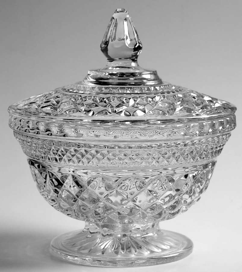 Wexford Candy Dish & Lid by Anchor Hocking-1