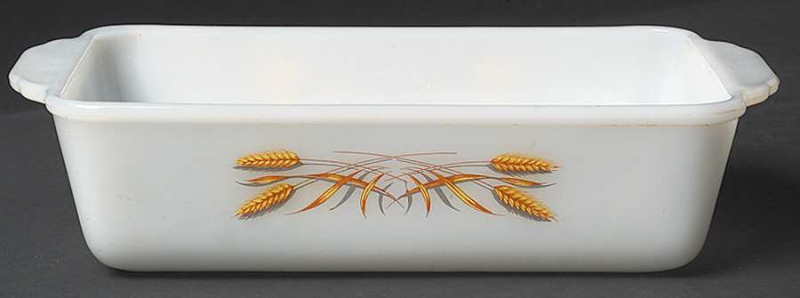 Wheat Loaf Pan by Anchor Hocking-1
