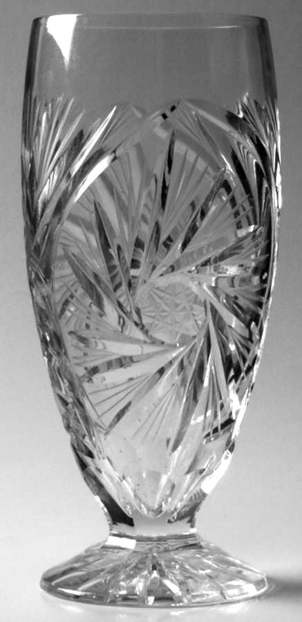 Barbara (Cut) 8 Oz Footed Tumbler by American Cut-1