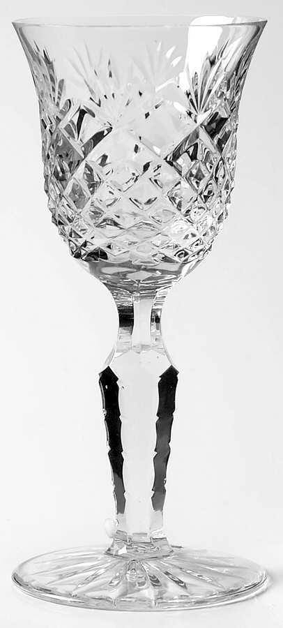 Brilliant Cordial Glass by American Cut-1