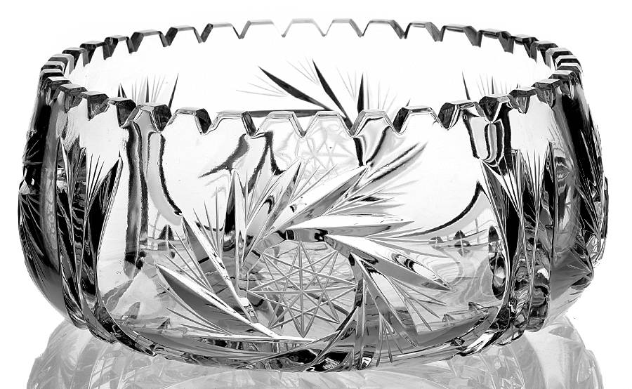 Eleanor 7" Round Crimped Bowl by American Cut-1