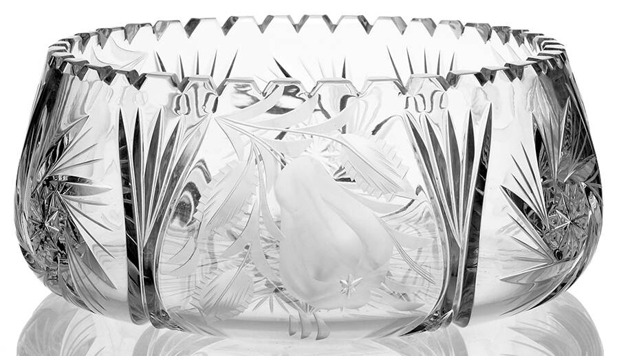 Eleanor 8" Round Crimped Bowl by American Cut-1