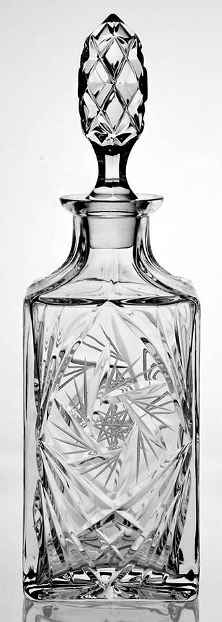 Eleanor Spirit Decanter & Stopper by American Cut-1