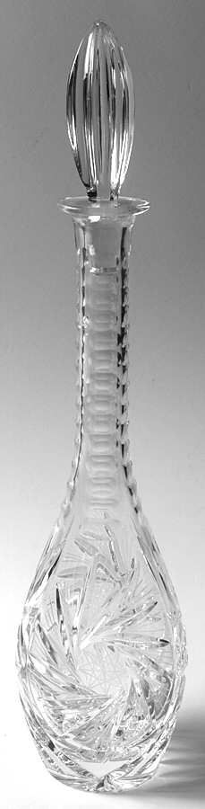 Eleanor Decanter & Stopper by American Cut-1