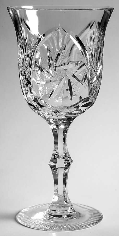 Eleanor Water Goblet by American Cut-1