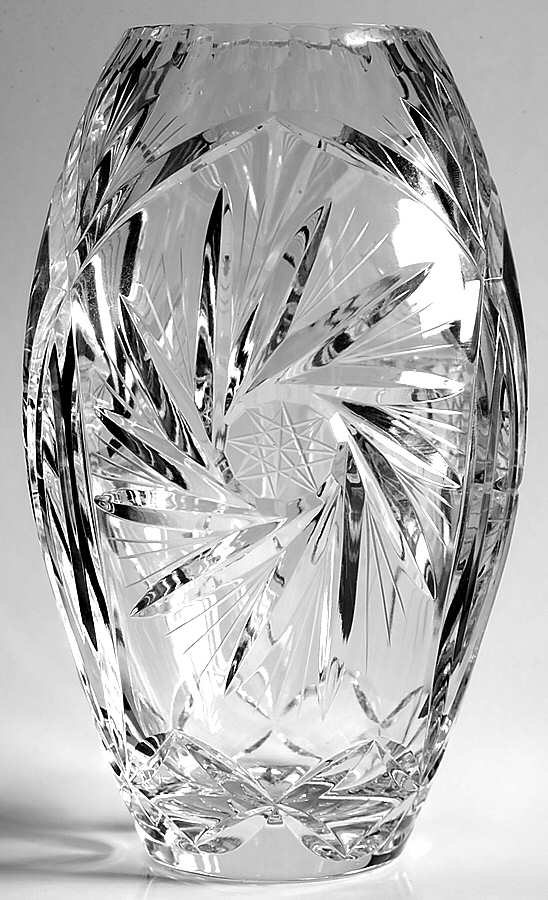 Eleanor 7" Flower Vase by American Cut-1