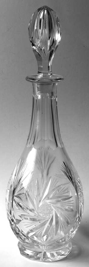 Eleanor Decanter & Stopper by American Cut-1
