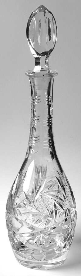 Eleanor Decanter & Stopper by American Cut-1