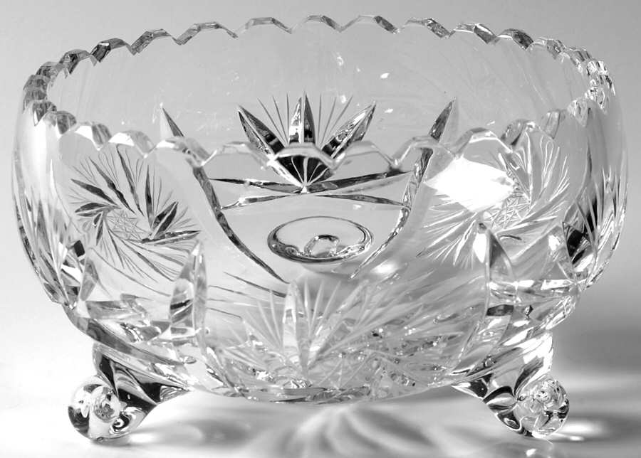 Eleanor 5" Footed Open Candy Dish by American Cut-1