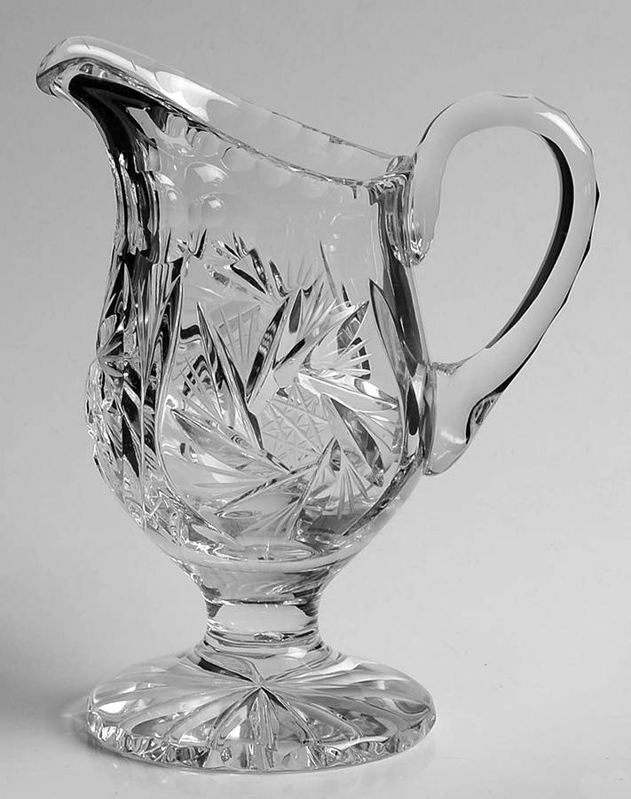 Eleanor Footed Creamer by American Cut-1