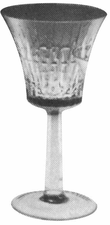 Eton Water Goblet by American Cut-1