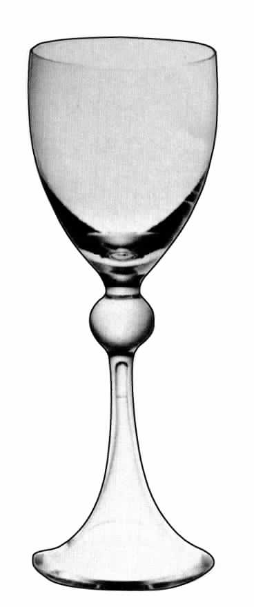 Fany Water Goblet by American Cut-1